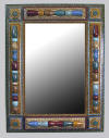 tramp art frame folk art