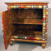 End Table, fine furniture handmade tramp art 