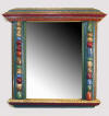 mirror frame tramp art folk art